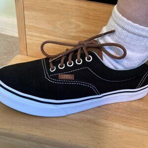 Act your era. In classic black Vans